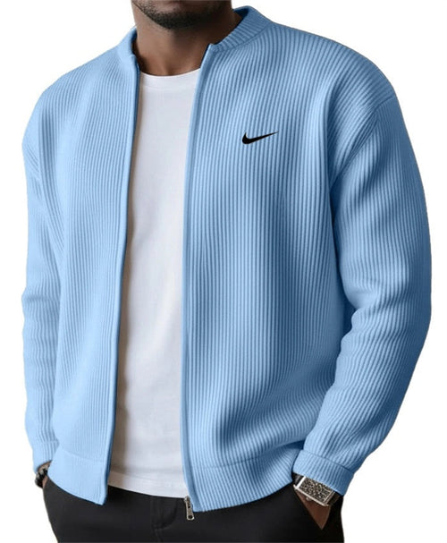 Cardigan Zippé Texturé