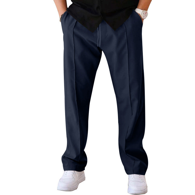 John | Men's Lightweight Wide-Cut Trousers