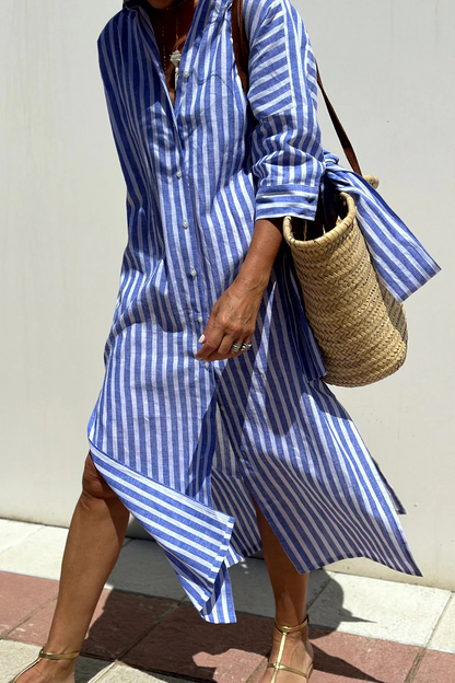 Sofia – Robe d'été rayée