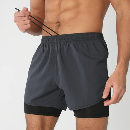 Men's Athletic Training Shorts for Active Performance