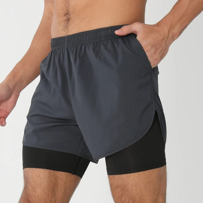 Men's Athletic Training Shorts for Active Performance
