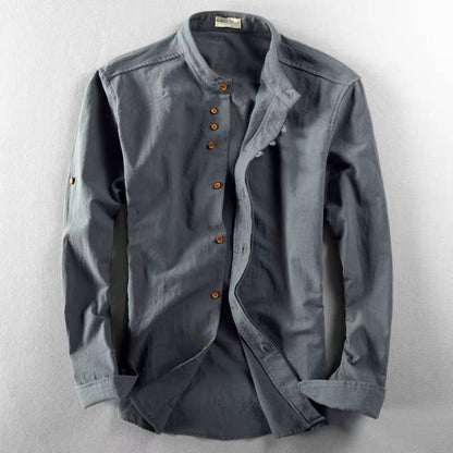 Men's Japan-Inspired Casual Shirt