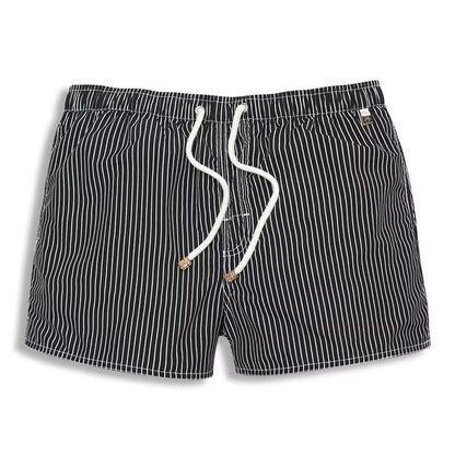 Men's Striped Swim Trunks