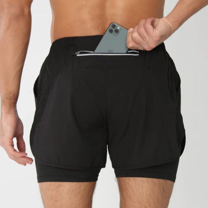 Men's Athletic Training Shorts for Active Performance