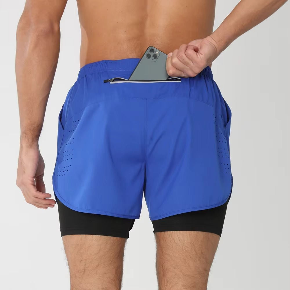 Men's Athletic Training Shorts for Active Performance