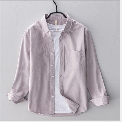 Tony | Men's Breathable Cotton Oxford Shirt
