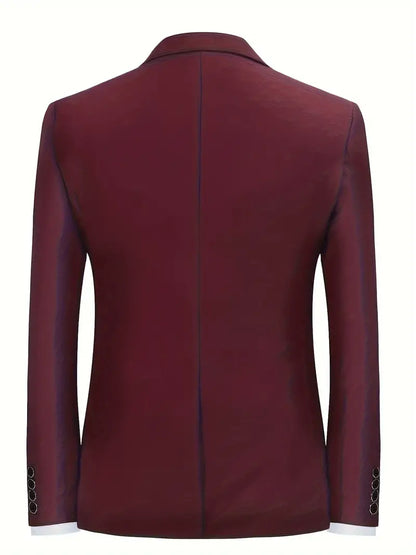 John | Men's Two-Piece Suit: Classic Blazer and Pants Set
