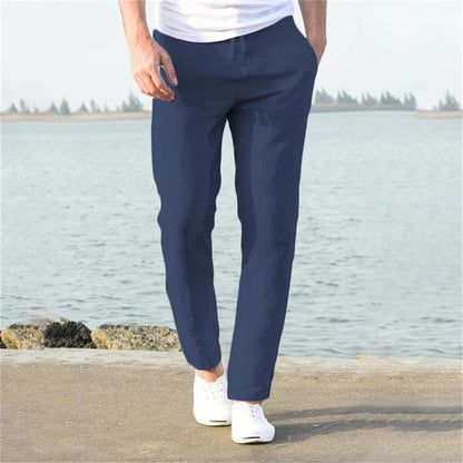 James | Men's Casual Lightweight Linen Pants