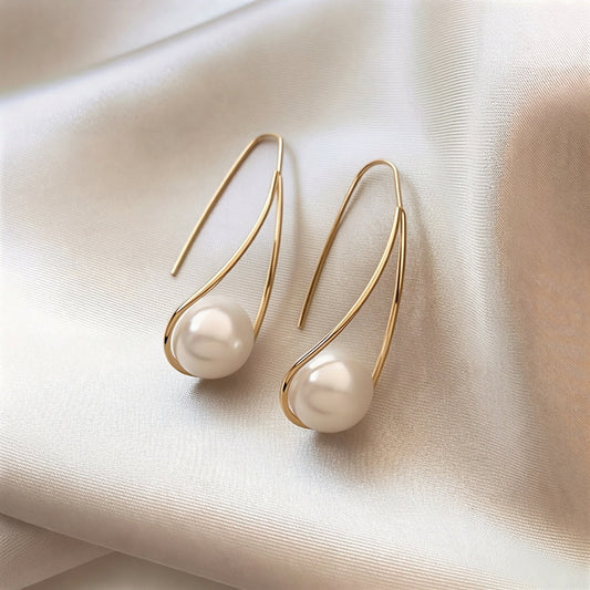 Aurélie | Boucles d'oreilles Élégantes en Perles Mystiques