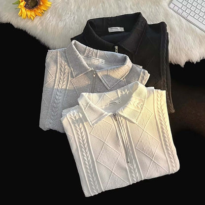 James | Men's Loose Fit Short Sleeve Suit