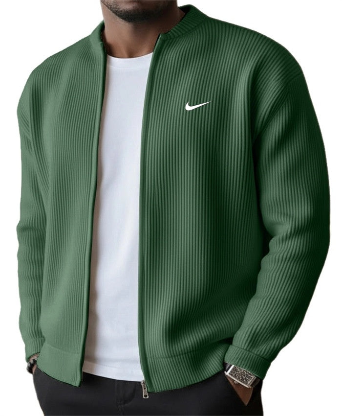 Cardigan Zippé Texturé