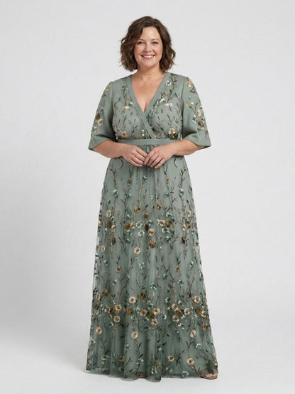Stella | Robe maxi à fleurs