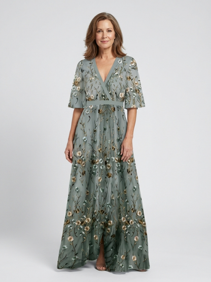 Stella | Robe maxi à fleurs