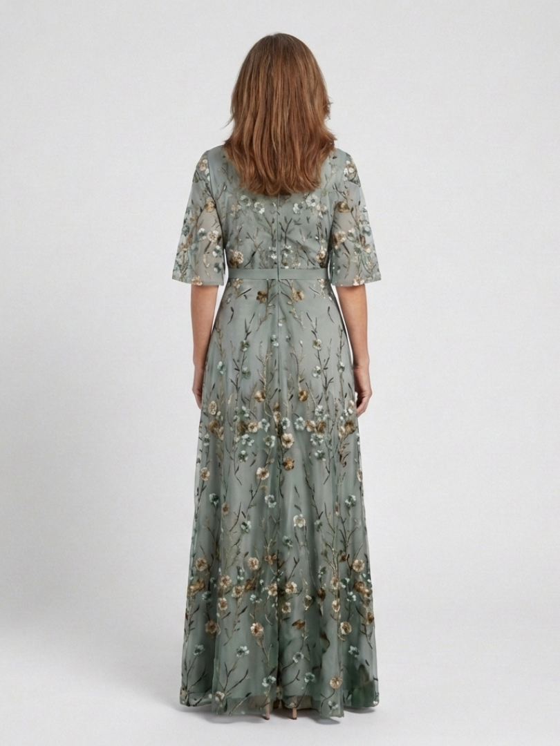 Stella | Robe maxi à fleurs