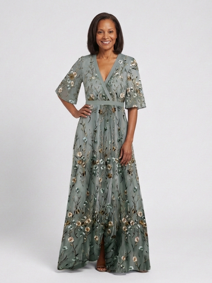 Stella | Robe maxi à fleurs