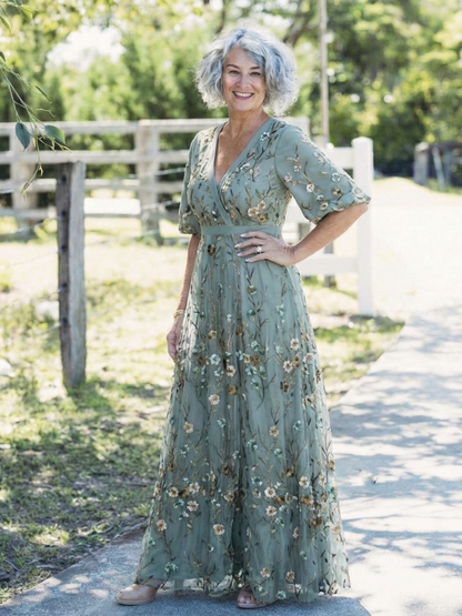 Stella | Robe maxi à fleurs