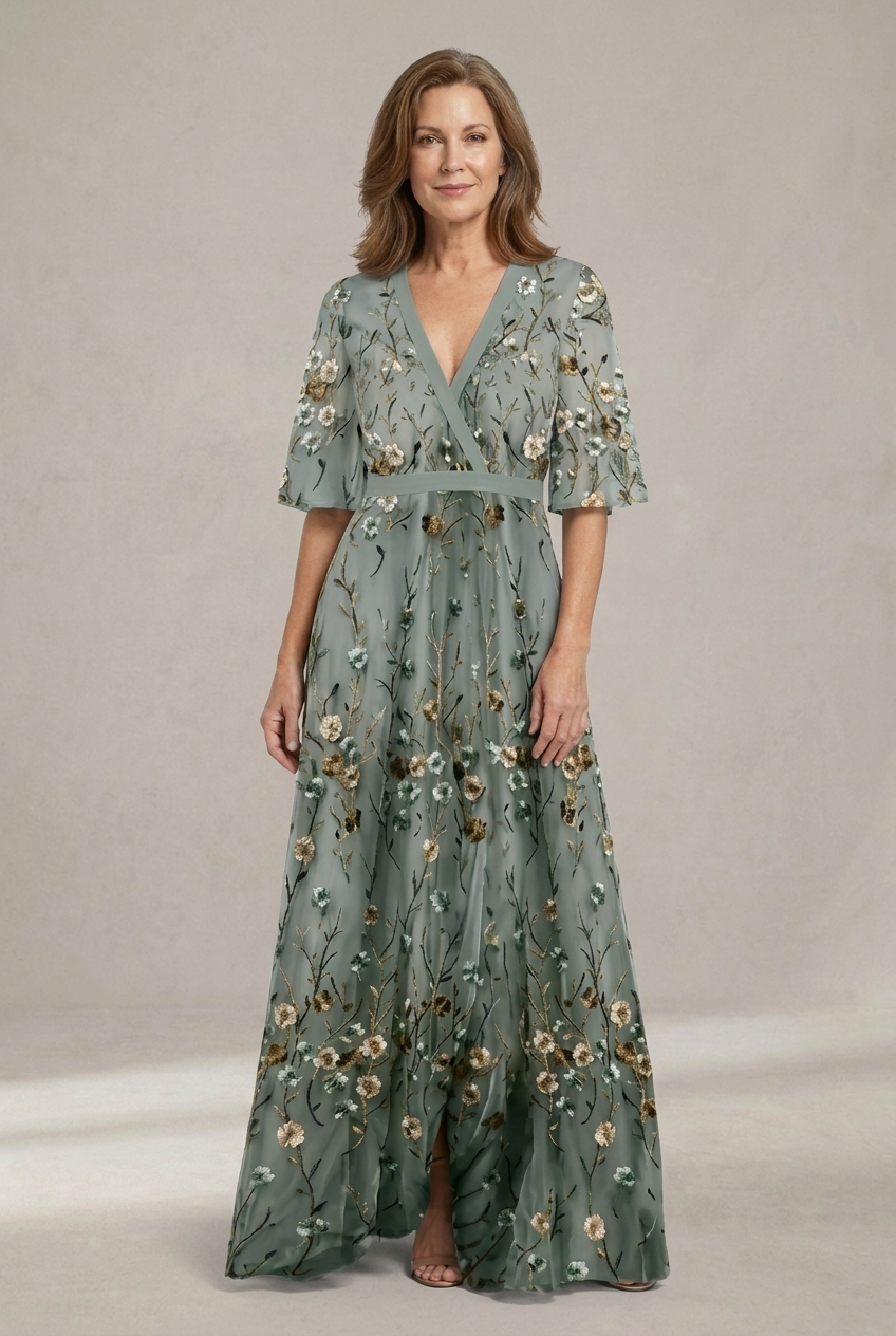 Stella | Robe maxi à fleurs