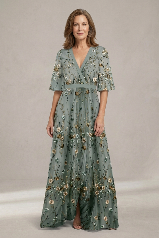 Stella | Robe maxi à fleurs