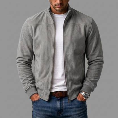 Unalik| Blouson bomber en daim