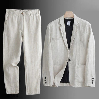 Men's Relaxed Fit Blazer Set