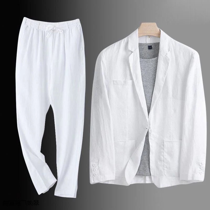 Men's Relaxed Fit Blazer Set