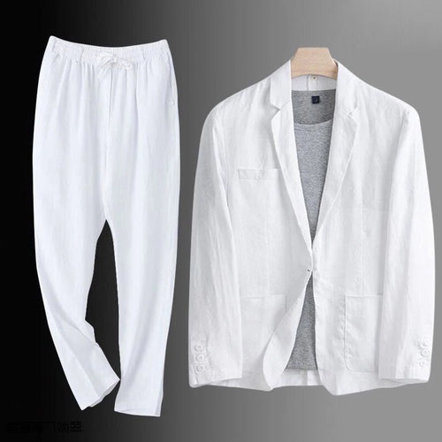 Men's Relaxed Fit Blazer Set