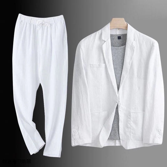 Men's Relaxed Fit Blazer Set