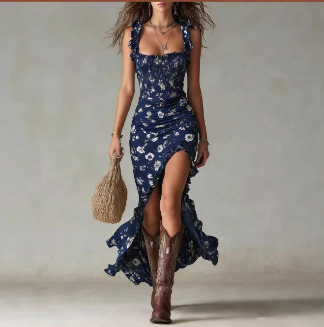 Inés | Robe Maxi Boho Légère
