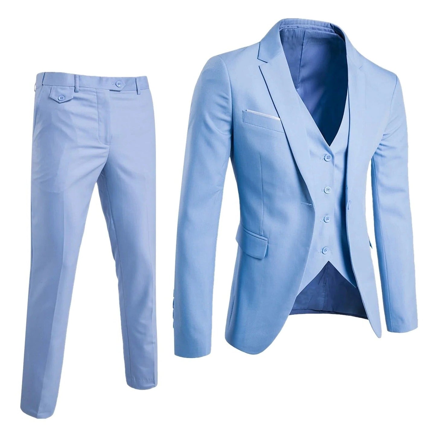 Men's 3-Piece Business Suit Set