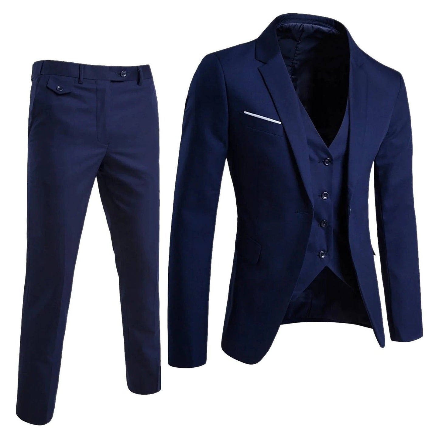 Men's 3-Piece Business Suit Set