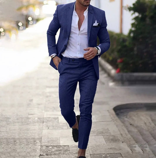 Men's Slim Fit Formal Business Suit