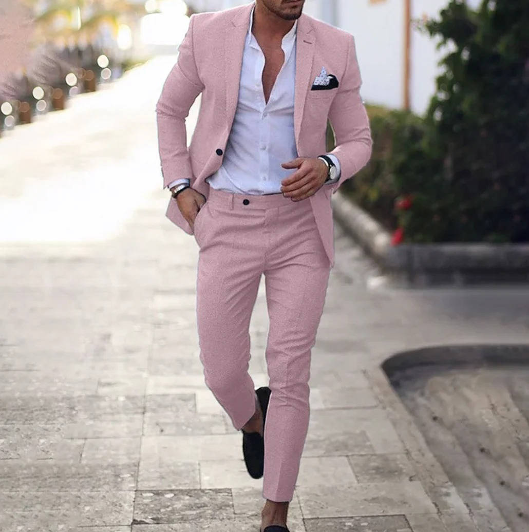 Men's Slim Fit Formal Business Suit