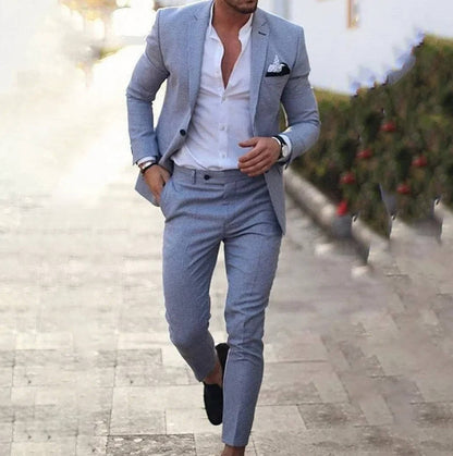 Men's Slim Fit Formal Business Suit