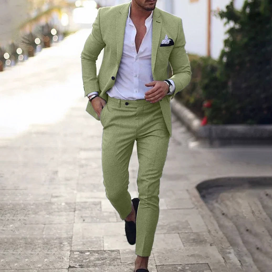 Men's Slim Fit Formal Business Suit