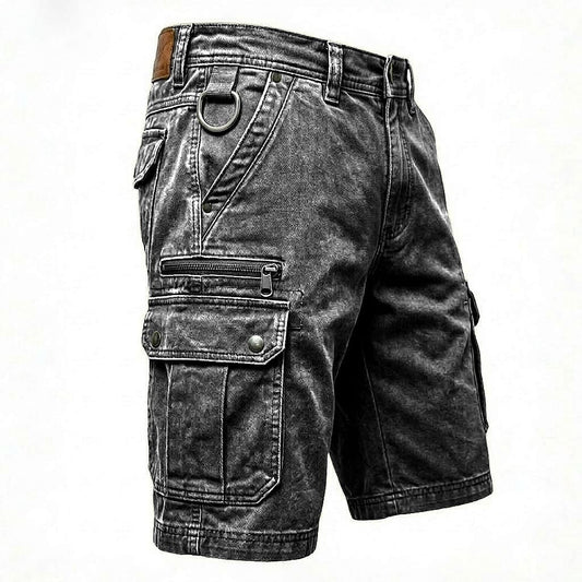 Unalik™ | Short cargo fonctionnel en denim
