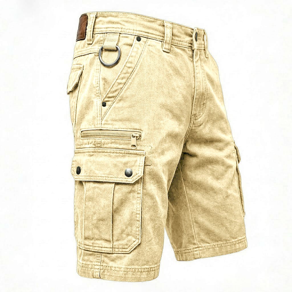 Unalik™ | Short cargo fonctionnel en denim