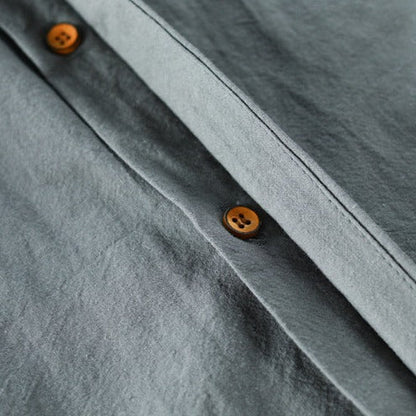 Alfonds™ | Chemise Élégante Style Japonais