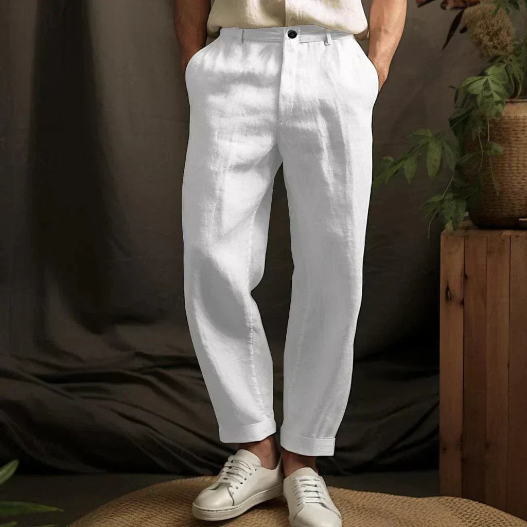 James | Men's Casual Linen Summer Pants