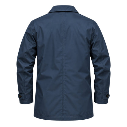Manteau Homme Élégant à Doublure Matelassée