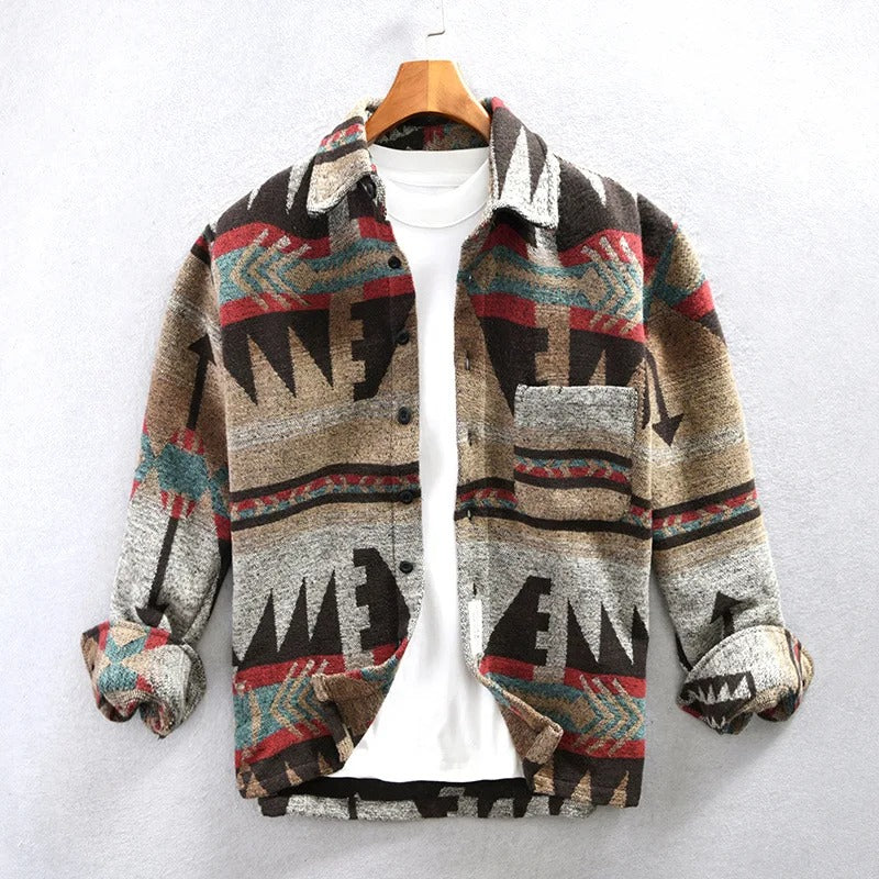 Evan | Men's Vintage Unique Design Shirt