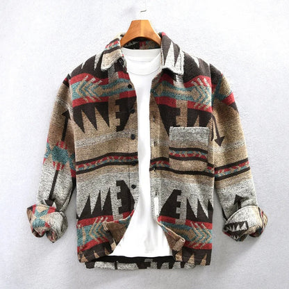Evan | Men's Vintage Unique Design Shirt