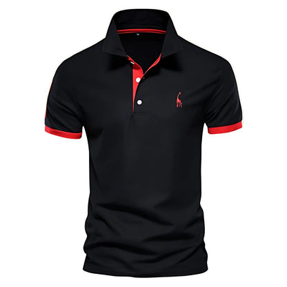 Lucas – Polo contrasté élégant