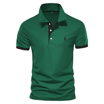Lucas – Polo contrasté élégant