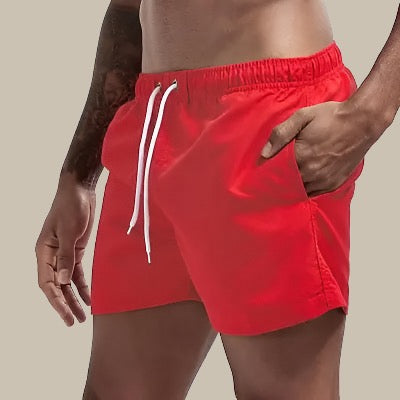 John | Men's Quick-Drying Basic Swim Shorts