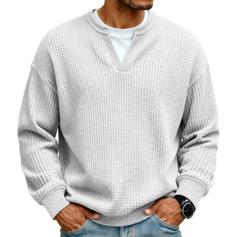UNALIK™ | Pull Homme Gaufré Texturé