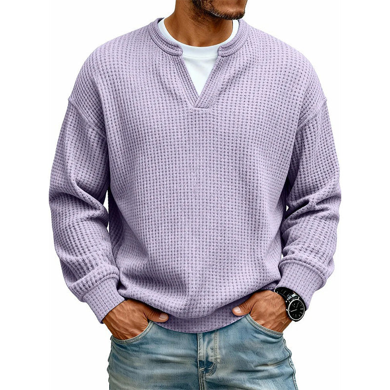 UNALIK™ | Pull Homme Gaufré Texturé