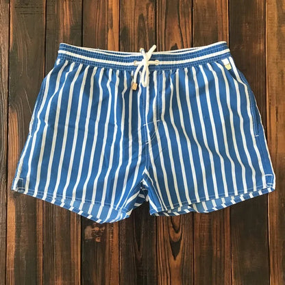 James | Men's Striped Swim Shorts - Stylish & Comfortable