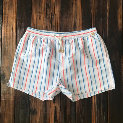 James | Men's Striped Swim Shorts - Stylish & Comfortable