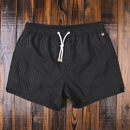 James | Men's Striped Swim Shorts - Stylish & Comfortable