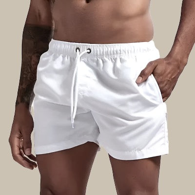 John | Men's Quick-Drying Basic Swim Shorts
